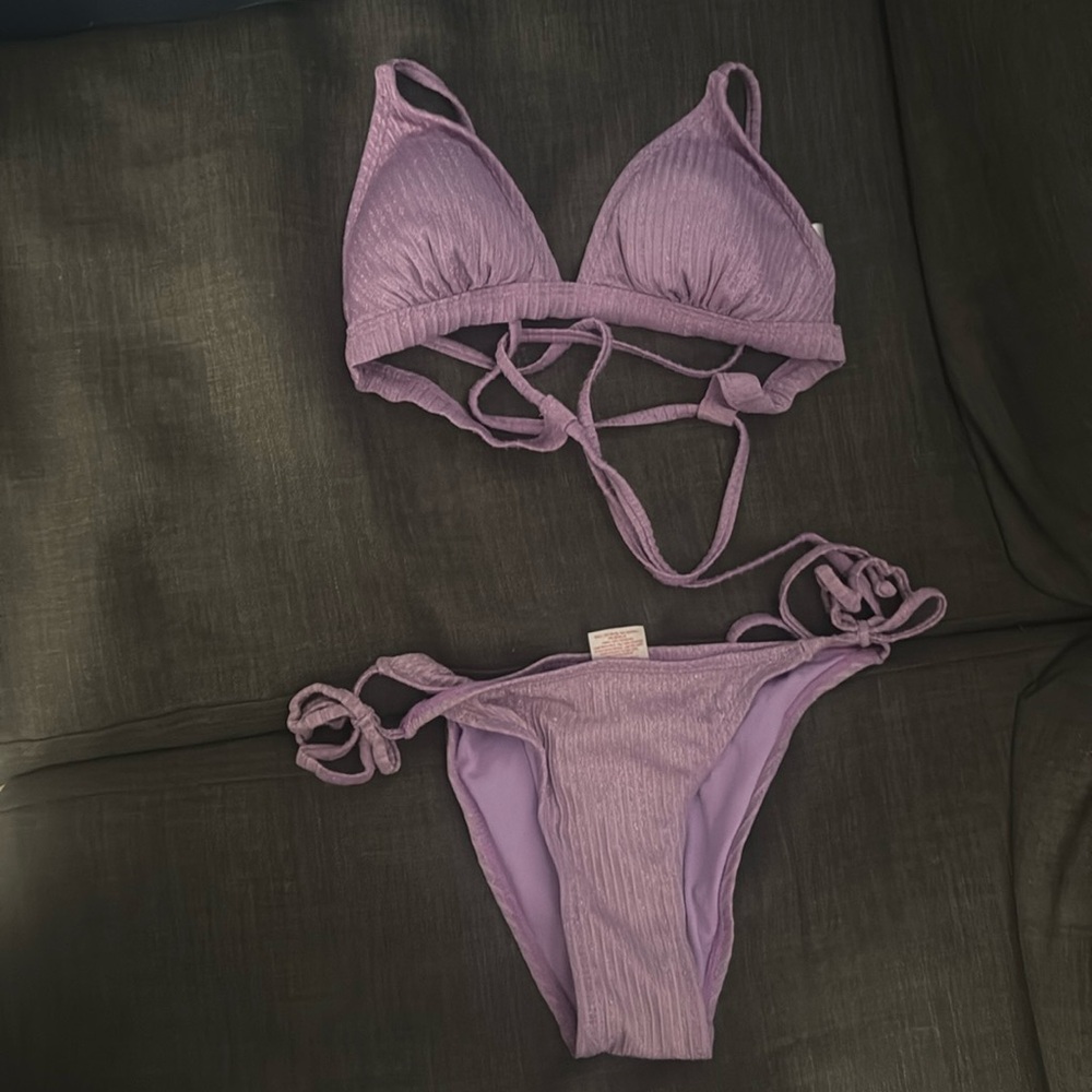 Glitter Purple Bikini size Medium